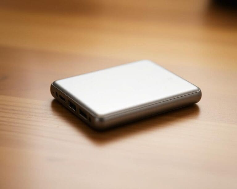 Wat is een compacte powerbank voor onderweg?