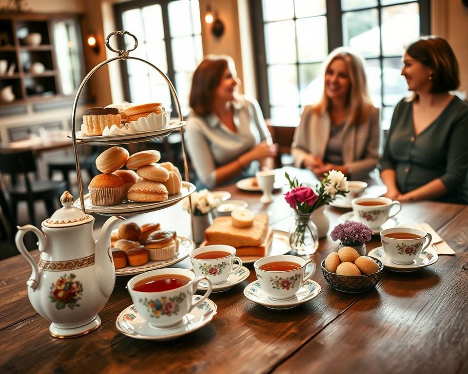 Wat maakt een high-tea zo’n gezellig uitje?