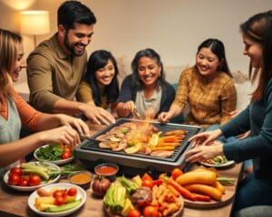 Wat maakt gourmetten zo gezellig met familie?