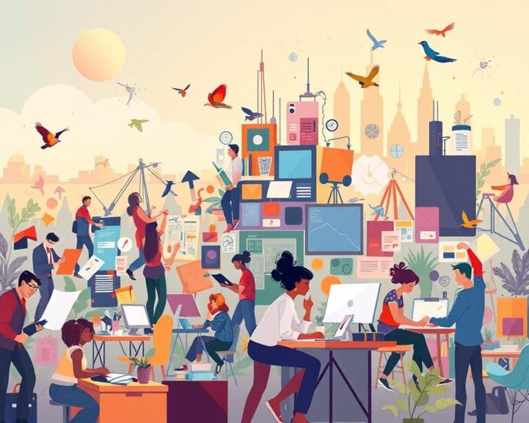 Wat zijn de trends in creatieve beroepen?