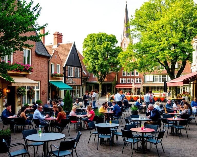 Welke dorpen hebben de leukste terrassen?