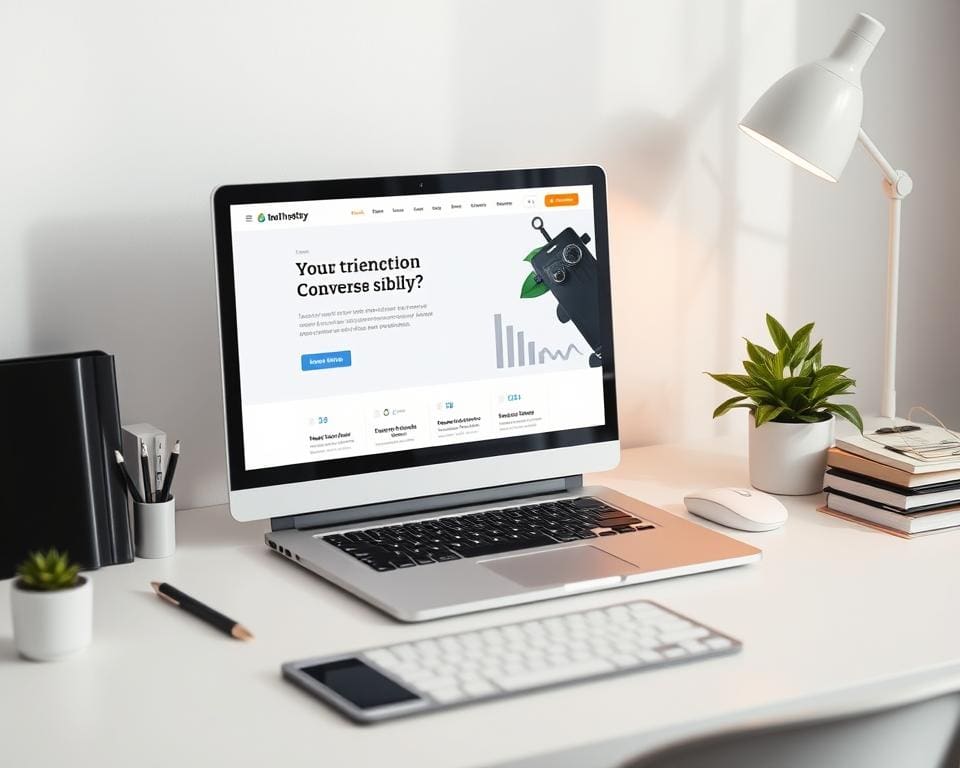 Wie maakt een bedrijfswebsite die converteert?