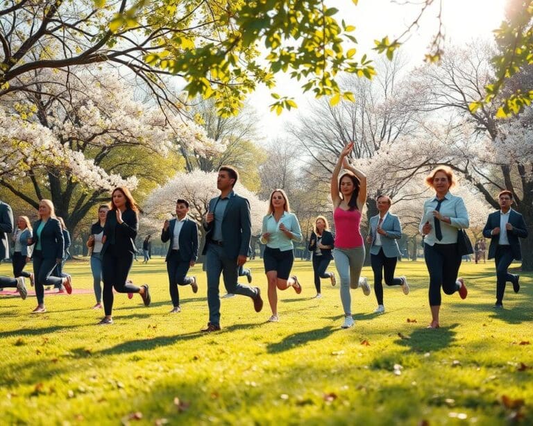 Hoe helpt beweging bij stress en spanning?