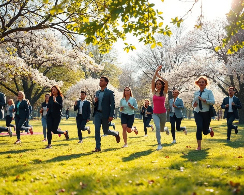 Hoe helpt beweging bij stress en spanning?