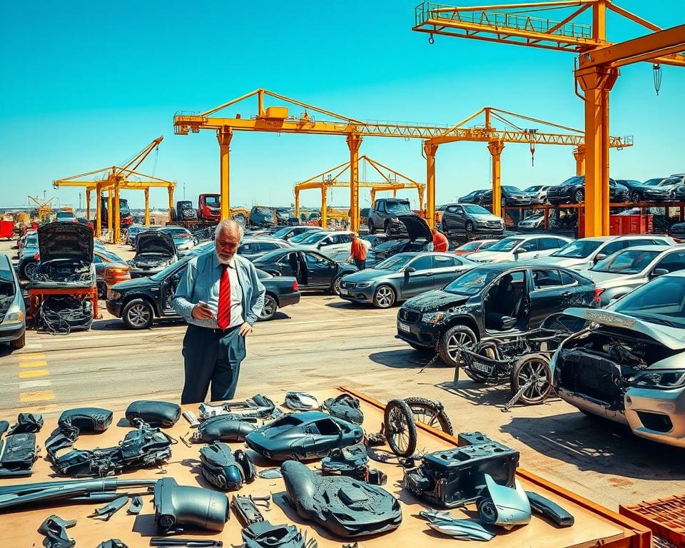 Hoe verloopt recycling van oude voertuigen stap voor stap?