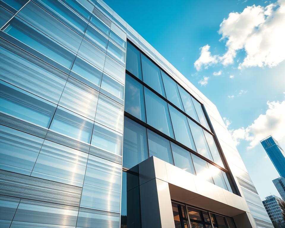 Hoe werkt aluminium gevelbekleding bij utiliteitsbouw?