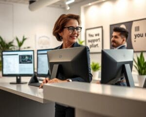 Hoe werkt een servicedesk professioneel?