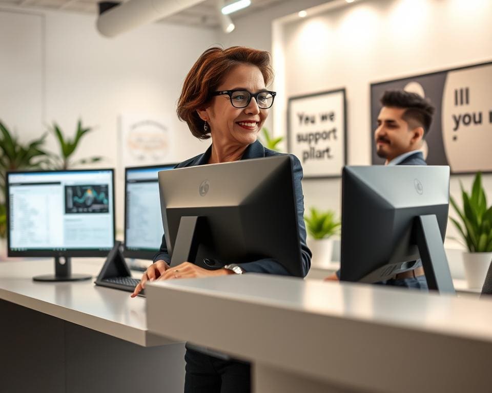 Hoe werkt een servicedesk professioneel?