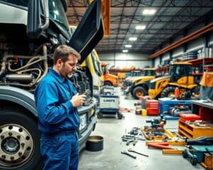 Hoe werkt onderhoud aan zware bedrijfsvoertuigen?