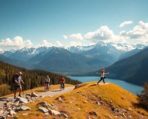 Wat maakt de Alpen ideaal voor actieve vakanties?