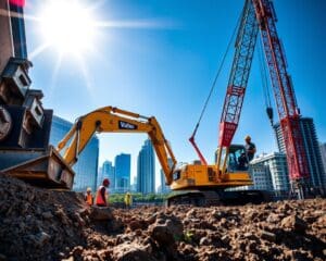 Wat maakt moderne bouwmachines zo efficiënt?