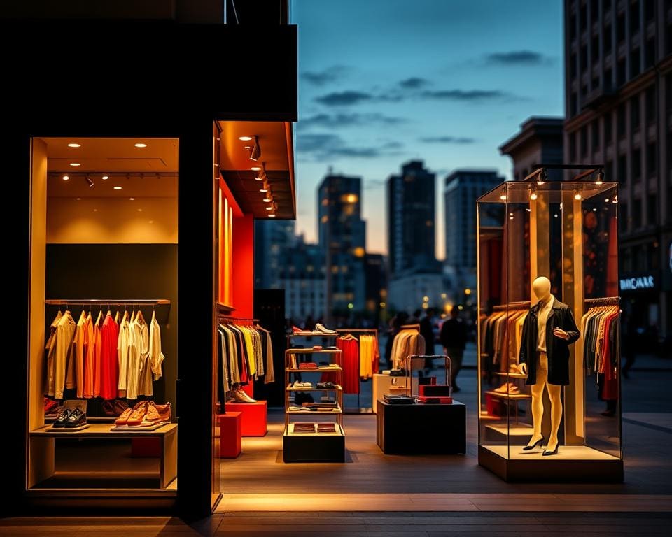 Etalageverlichting voor winkels