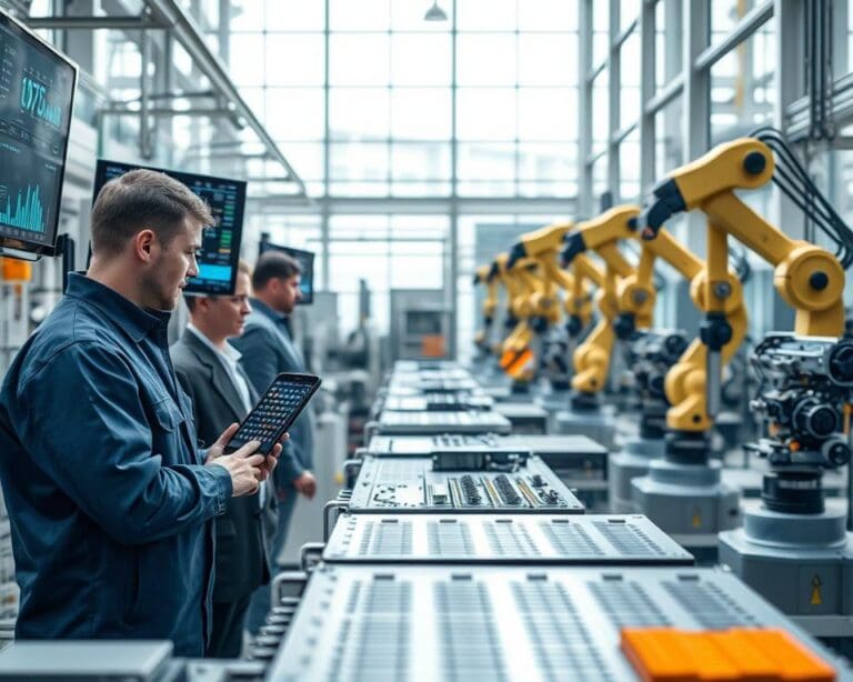 Hoe ondersteunt technologie productieprocessen?