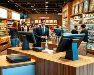 Kassameubels voor retailomgevingen