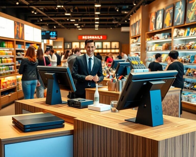 Kassameubels voor retailomgevingen