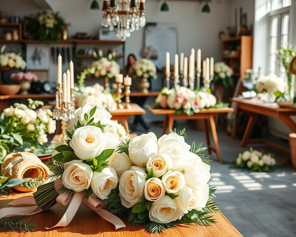 Wat doet een bloemist voor huwelijken?