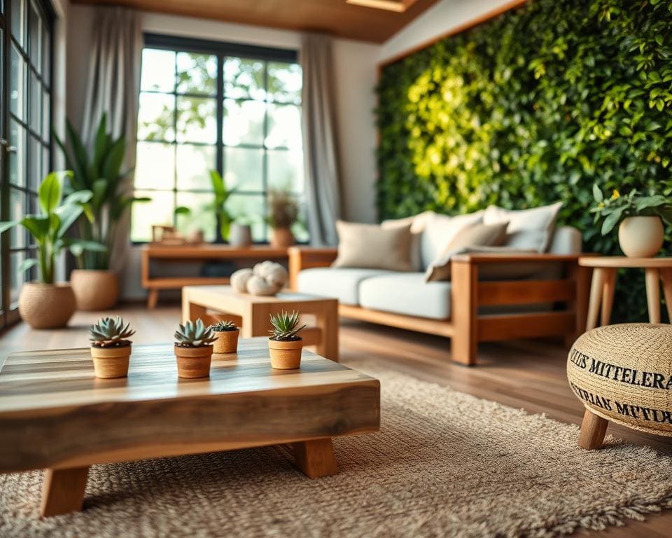 Duurzame materialen gebruiken in je interieur