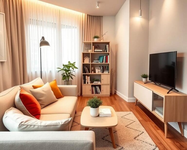 Hoe richt je een kleine woonkamer slim in?