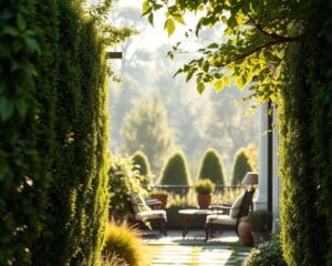 Hoe zorg je voor meer privacy in de tuin?