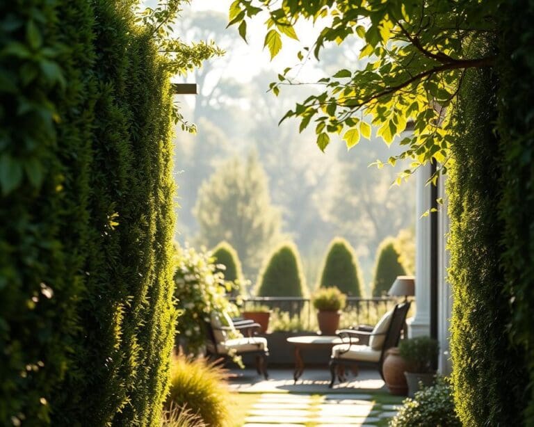 Hoe zorg je voor meer privacy in de tuin?