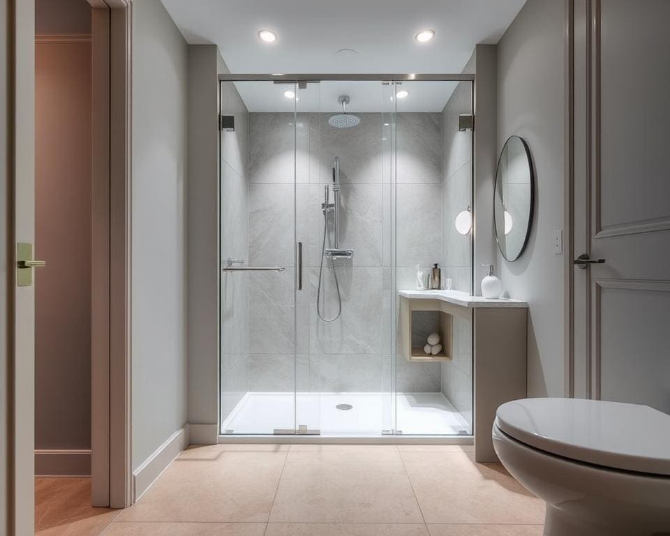 Is een inloopdouche geschikt voor kleine badkamers?