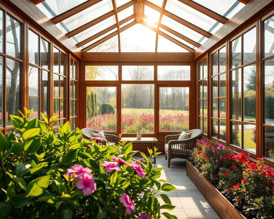 Wat maakt een serre geschikt voor alle seizoenen?