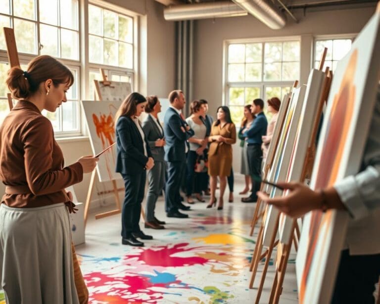 Wat maakt een workshop schilderen zo creatief?