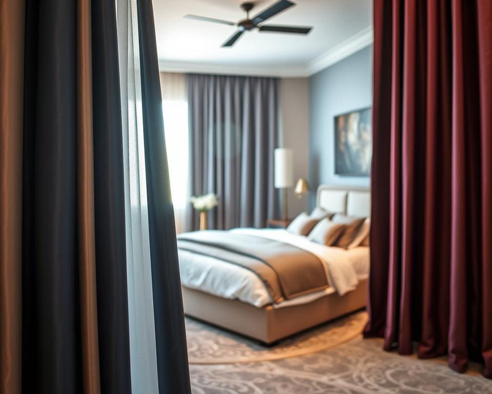 Welke gordijnen verduisteren de slaapkamer goed?