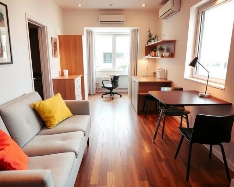 Welke meubels passen in een compacte studio?