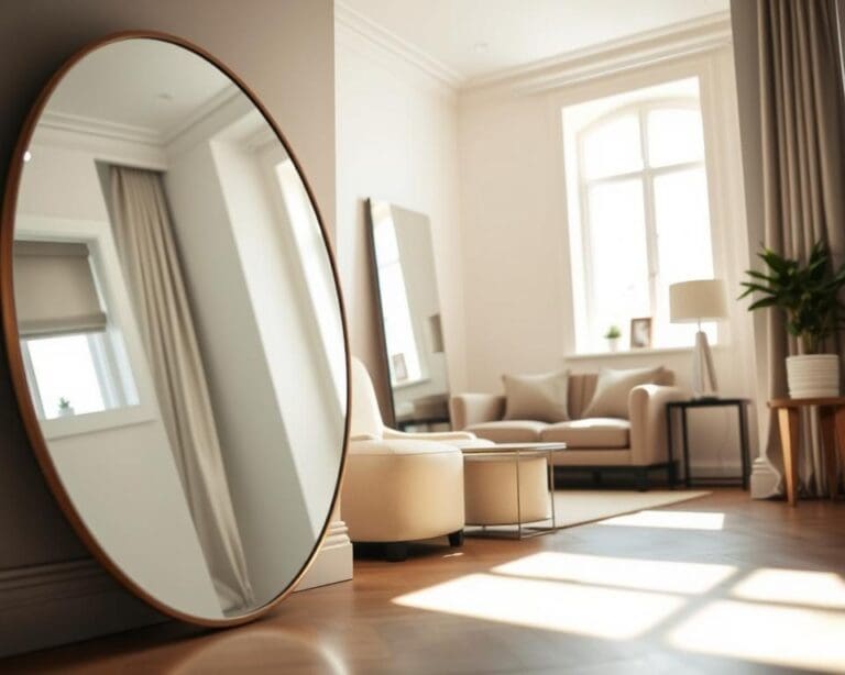Welke spiegels maken een ruimte groter?