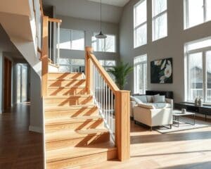 Welke traprenovatie past bij een modern huis?