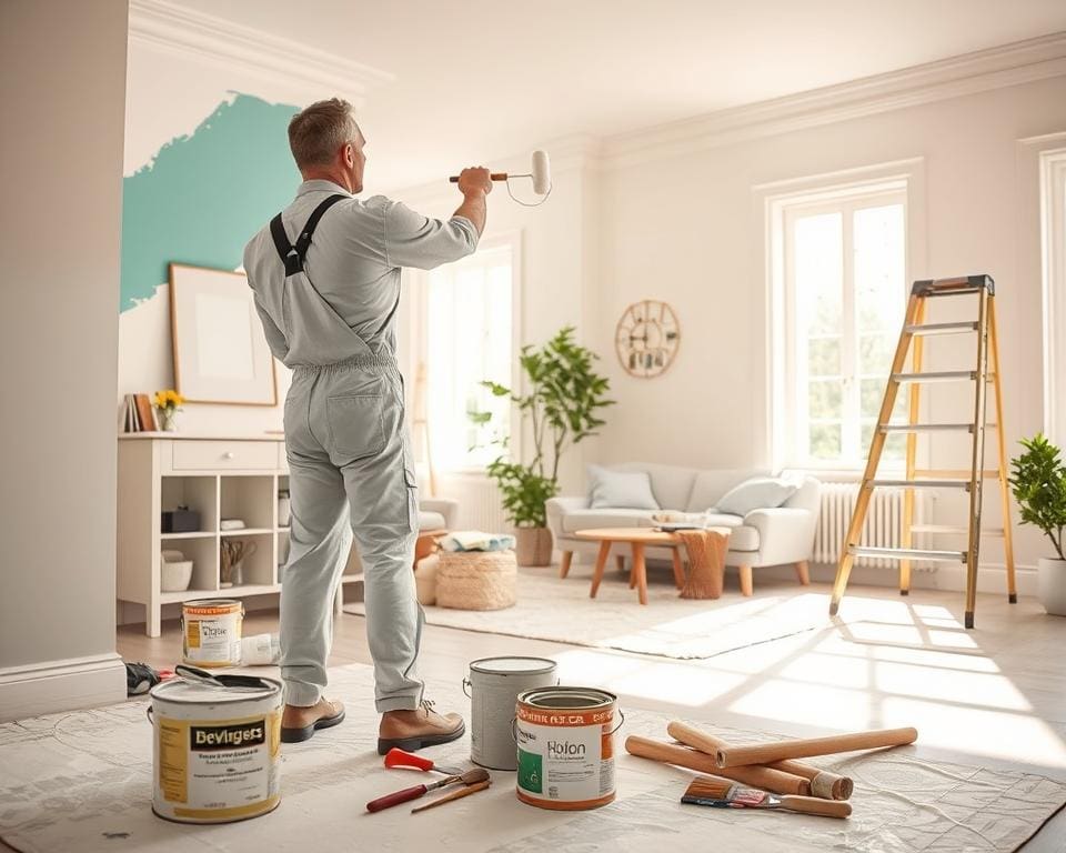 Welke werkzaamheden doet een binnenschilder?