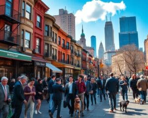 Welke wijken zijn populair in New York?