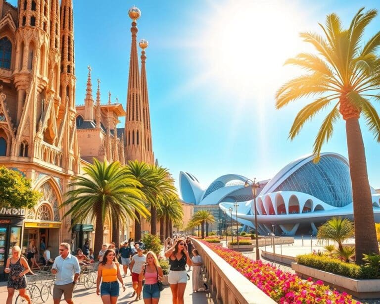 Zomervakantie Spanje met Barcelona en Valencia