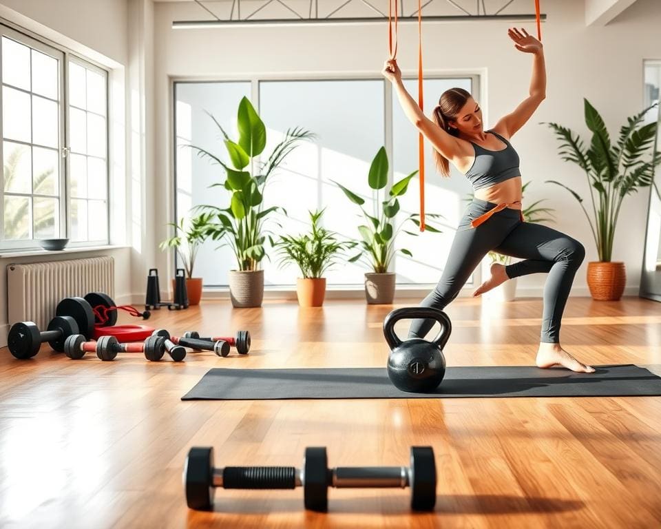 Hoe combineer je yoga en krachttraining?