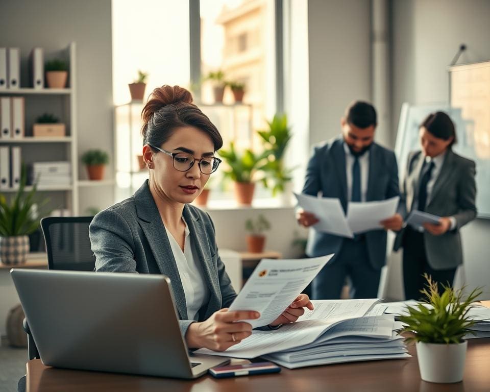 Hoe helpt een boekhouder ondernemers bij hun administratie?