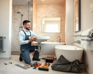 Hoe helpt een loodgieter bij een badkamerverbouwing?