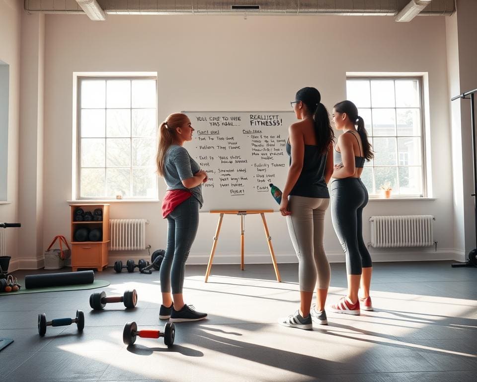 Hoe stel je een realistisch fitnessdoel?