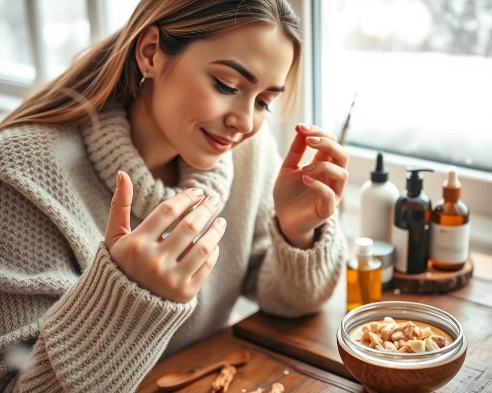 Hoe verzorg je een droge huid in de winter?