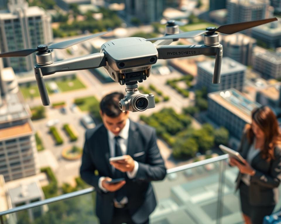 Hoe werkt luchtfotografie met drone voor bedrijven?