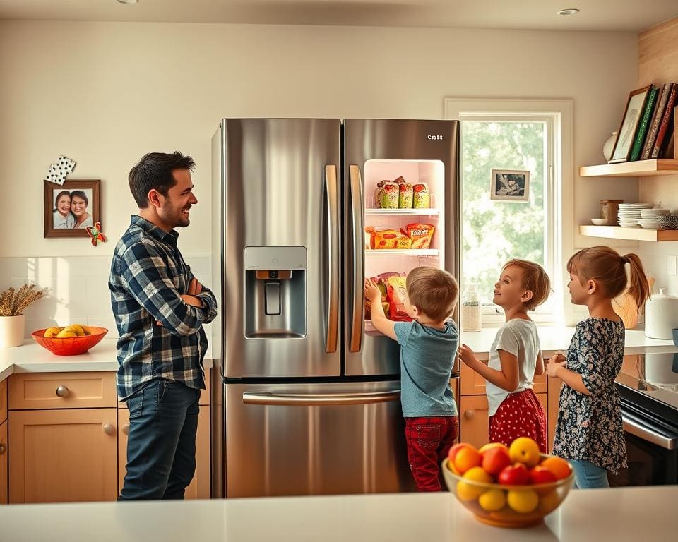 Waarom kiezen gezinnen voor een Amerikaanse koelkast?