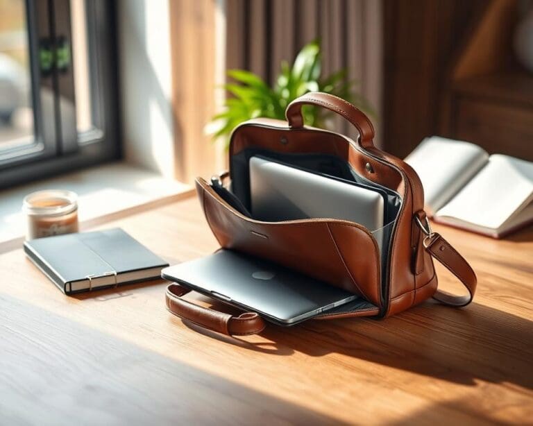 Waarom kiezen mensen voor een leren laptoptas?