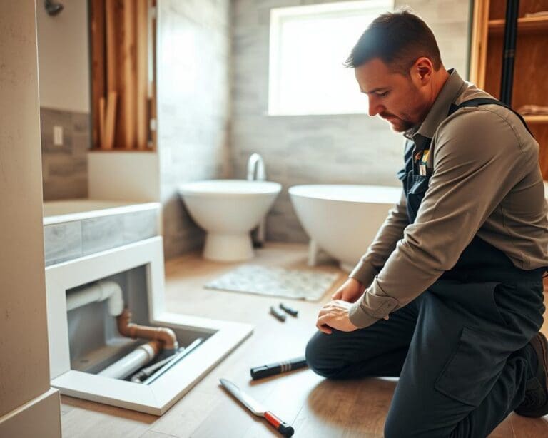 Wanneer schakel je een loodgieter in bij renovatie?