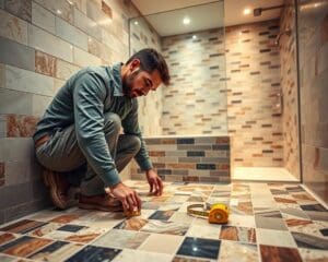 Wanneer schakel je een tegelzetter in voor natte ruimtes?