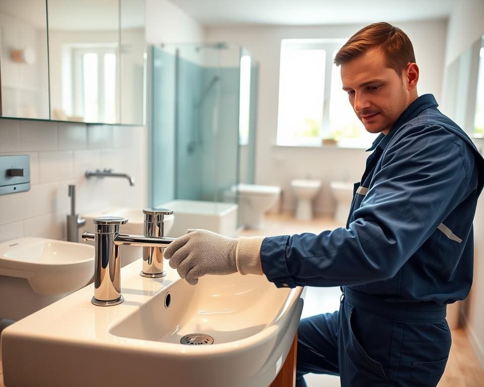 Wat doet een installateur bij nieuwe sanitairinstallaties?