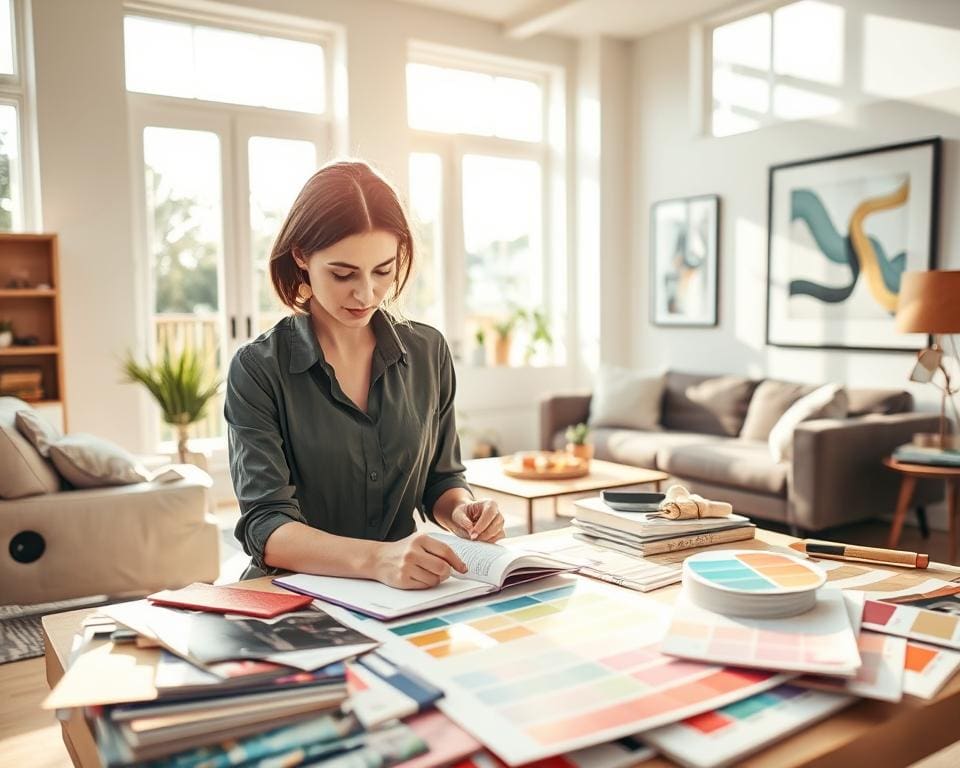 Wat doet een interieurstylist voor een woningmake-over?