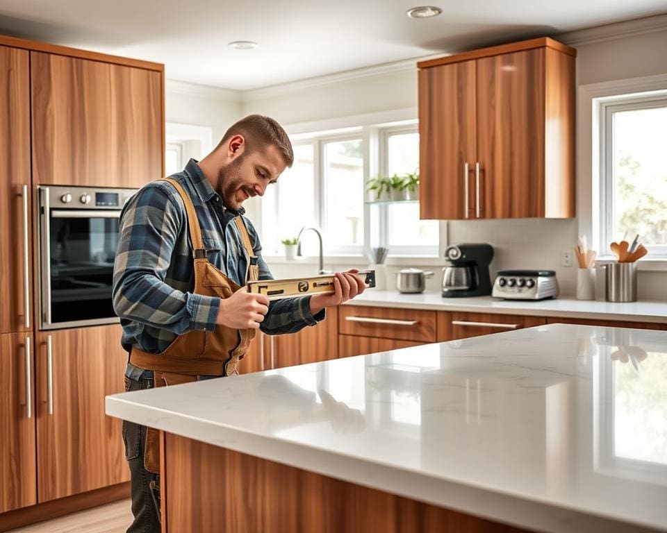 Wat doet een keukeninstallateur bij een nieuwe keuken?