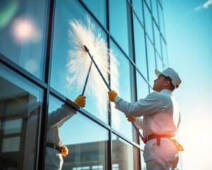 Wat levert glasbewassing voor bedrijven op voor uitstraling?