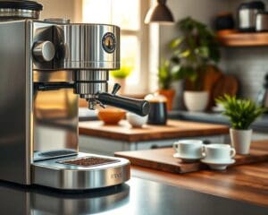 Wat maakt een espressomachine van RVS zo populair?