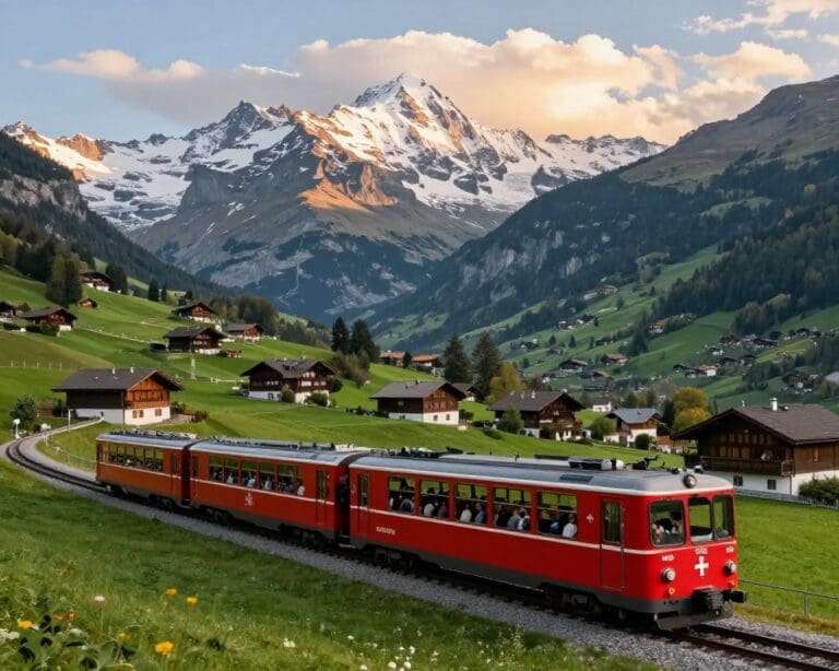 Wat maakt een treinreis door Zwitserland zo spectaculair?